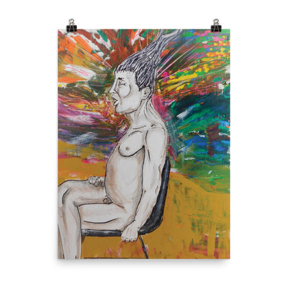 "Henry Caught Between Two Worlds" Print