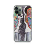 "The Left, the Right, and the Ghost of Buddha" iPhone Case