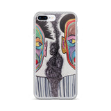 "The Left, the Right, and the Ghost of Buddha" iPhone Case