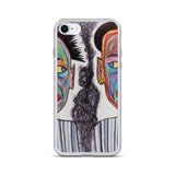 "The Left, the Right, and the Ghost of Buddha" iPhone Case