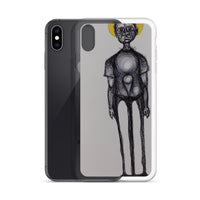 "Look to the Living as Long as You Live" iPhone Case