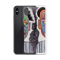 "The Left, the Right, and the Ghost of Buddha" iPhone Case