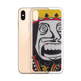 "King of Spades Has a Panic Attack" iPhone Case